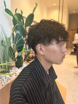 カット(シャンプー込)➕ニュアンスorフェザーパーマ🧑🏻‍🦱✂️