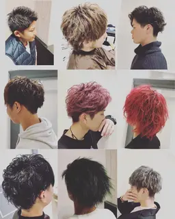 メンズカット & パーマ&トリートメント