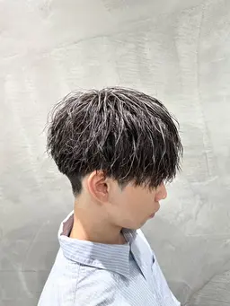 メンズカット＋ハイライト(メッシュ)