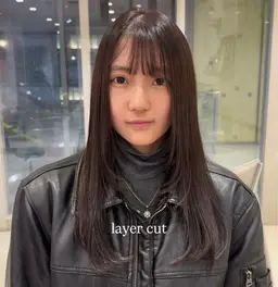 【今だけ限定】顔まわりレイヤー×透明感ワンカラー🎀