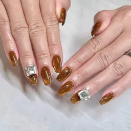 ワンホン＊韓国風 ｜オフ込アプレ【10本長さだし 2本までパーツ付放題 】¥7,000