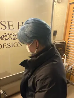 【メンズ限定】ブリーチ＋ダブルカラー＋TOKIOトリートメント✨透明感ハイトーン