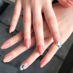 💗御新規限定💗(オフ・ケア込)ワンカラー+2本アート