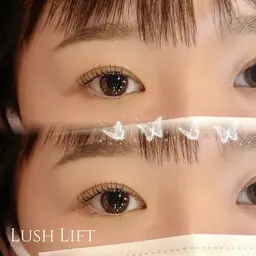 まつ毛パーマ＆ブラックティント🩵