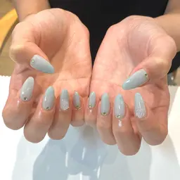 ♡ワンカラーorラメグラ♡