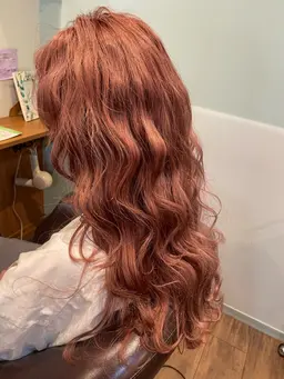 【ダブルカラー🎨】ブリーチして透明感のある髪色へ‪‪𓈒 𓂂𓏸