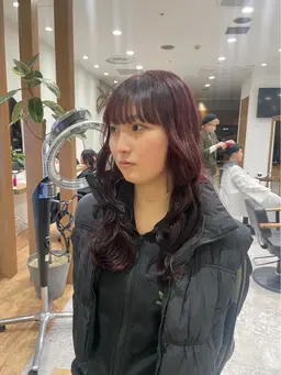 【秋冬オススメ暖色カラー🍁】カラー➕クイックトリートメント✨️