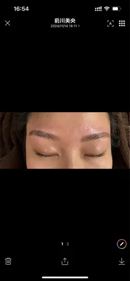 眉カットワックス