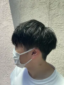 大学生メンズカット