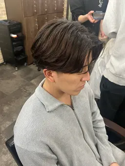 【ミニモ学割!!】🔥メンズカット➕ニュアンスパーマ➕トリートメント🔥【カルマパーマ、シャドウパーマ、韓国風】