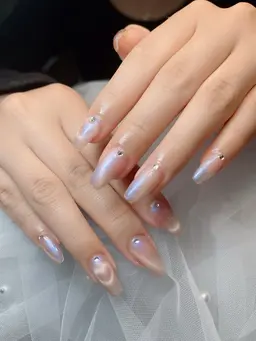 ロングチップ長さだしマグネット追加ストーン付ける　1センチから