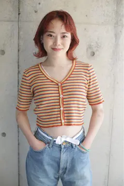 カラー＋進化系髪質改善トリートメント