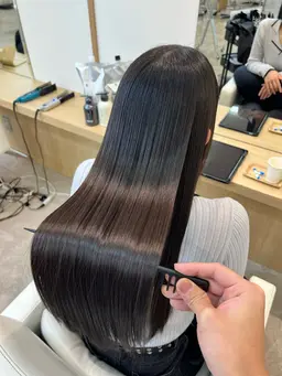 【質感改善】つるりんちょZERO髪質改善カラー