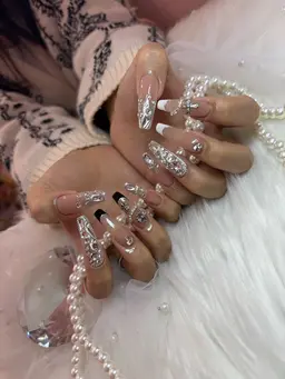 長さだしアート🎨パーツつけ放題💖