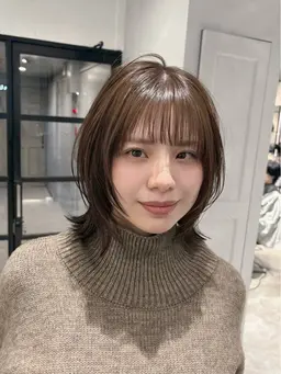 🧚【どなたでも】カット＋ケアカラー＋韓国発水トリートメント🧚