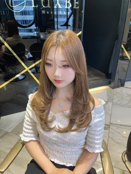 【モデル限定】憧れのハイトーン💗ダブルカラー🫧🫧