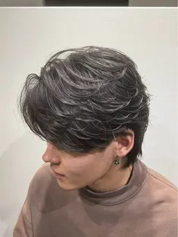 【毛流れパーマ】メンズカット＋ニュアンスパーマ