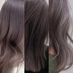 さりげないハイライトで自然に立体感✨カット+ハイライト（ダブルカラー込み🫶🏻）＋ケアトリートメント