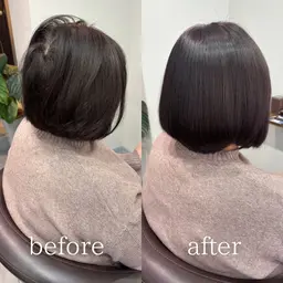【先着5名限定⭐︎髪質改善ストレート初心者用】ショートヘア:髪質改善ストレートパーマ