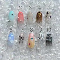 【オフなし】グラデーション+写真アート2本付 0円