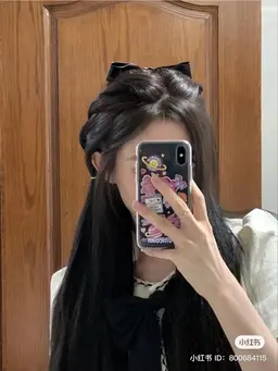 透明感ワンカラー+オリジナルトリートメント + コテ巻き仕上げ🤍