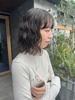 《ミニモ特別価格》似合わせカット+パーマ+トリートメント