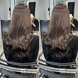 🎀お出かけ前に🎀前髪カット＋コテ巻き👩‍⚖️