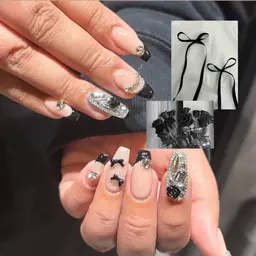 贅沢✨パーツつけ放題✨デザインプラチナコース𝜗𝜚持ち込みデザインやゴテゴテネイルしたい方はこちら🎀