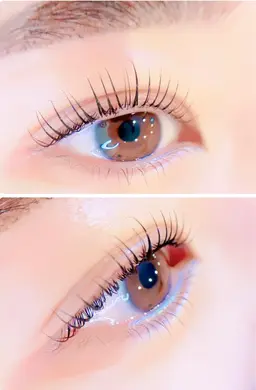 ケラチンラッシュリフト下まつげ