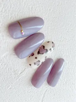 定額ネイル✨Aコース🧡サンプルから選択👍カラーチェンジ可能です🧡付け替えオフ無料👌🏻💕