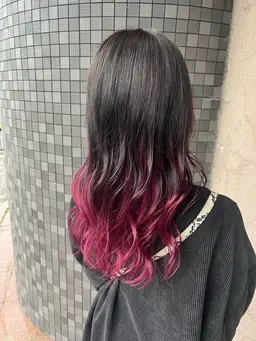 🌴《人気ブリーチカラー》グラデーション(ケアブリーチ) & ダメージレスケアカラー