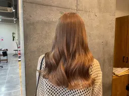 🍟 ハイトーンも艶髪に🍟ケアブリーチ＋カラー＋オージュア4STEPトリートメント