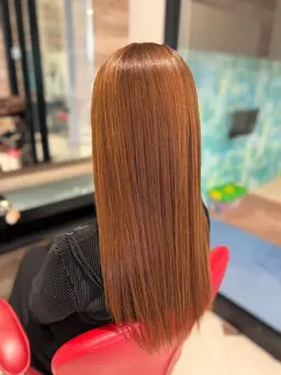 カット、縮毛、トリートメント