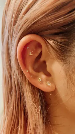 今話題の耳ツボジュエリー💎付け放題