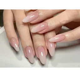 チップorスカルプ長さ出すオフのみ　(爪形と甘皮ケア込み)