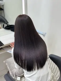 【平日・土限定】ナチュラルストレート + 2step treatment ​〜​縮毛矯正​〜​