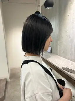 cut 🪽(men's cut◎)レイヤーカット/ お顔周りレイヤーカット /ボブ / 切りっぱなし/韓国風cut