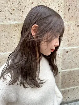 【🥨練習モデル限定🥨】透明感ワンカラー+MILBONトリートメント