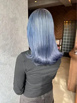 ブリーチオンカラー