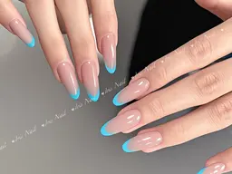 🌸🌸チップ長さだし🌸カラーフレンチ／ミラー／オーロラワンカラー🌈