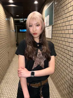 ケアブリーチ+カット＋3step高保湿トリートメント