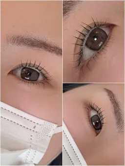 【練習モデル】まつげパーマ下