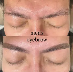 メンズアイブロウ🪄眉ワックス脱毛
