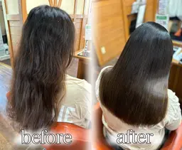 カット+ノンダメージストレート