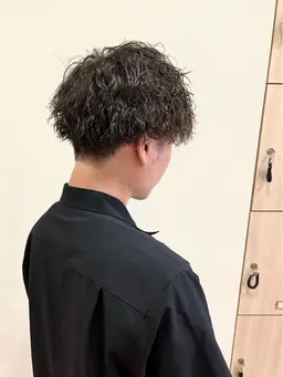 【メンズ】カット＋波巻き・ツイストパーマ