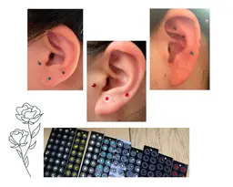 100分　耳つぼジュエリー×タイ古式のコース¥10,600