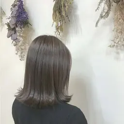 【感動の艶髪に】髪質改善プレミアムトリートメント＋ケアカラー🫧（超音波アイロン付き）