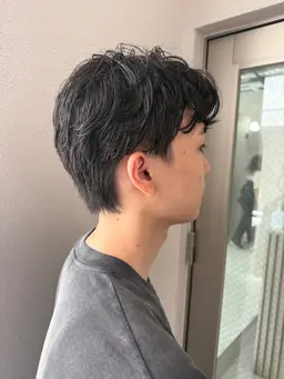カット+パーマ