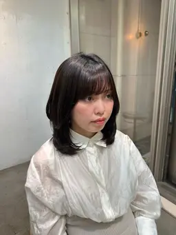 ミディアムヘア専用カットモデル