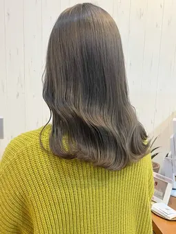 ⛄️透明感カラー+極潤トリートメント